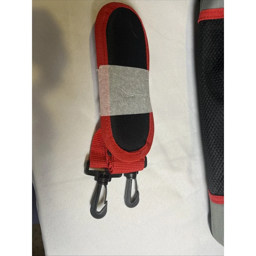 NWT Olli 45 Can Collapsible Cooler Bag Red/Gray/Black - Tough Top & Base
